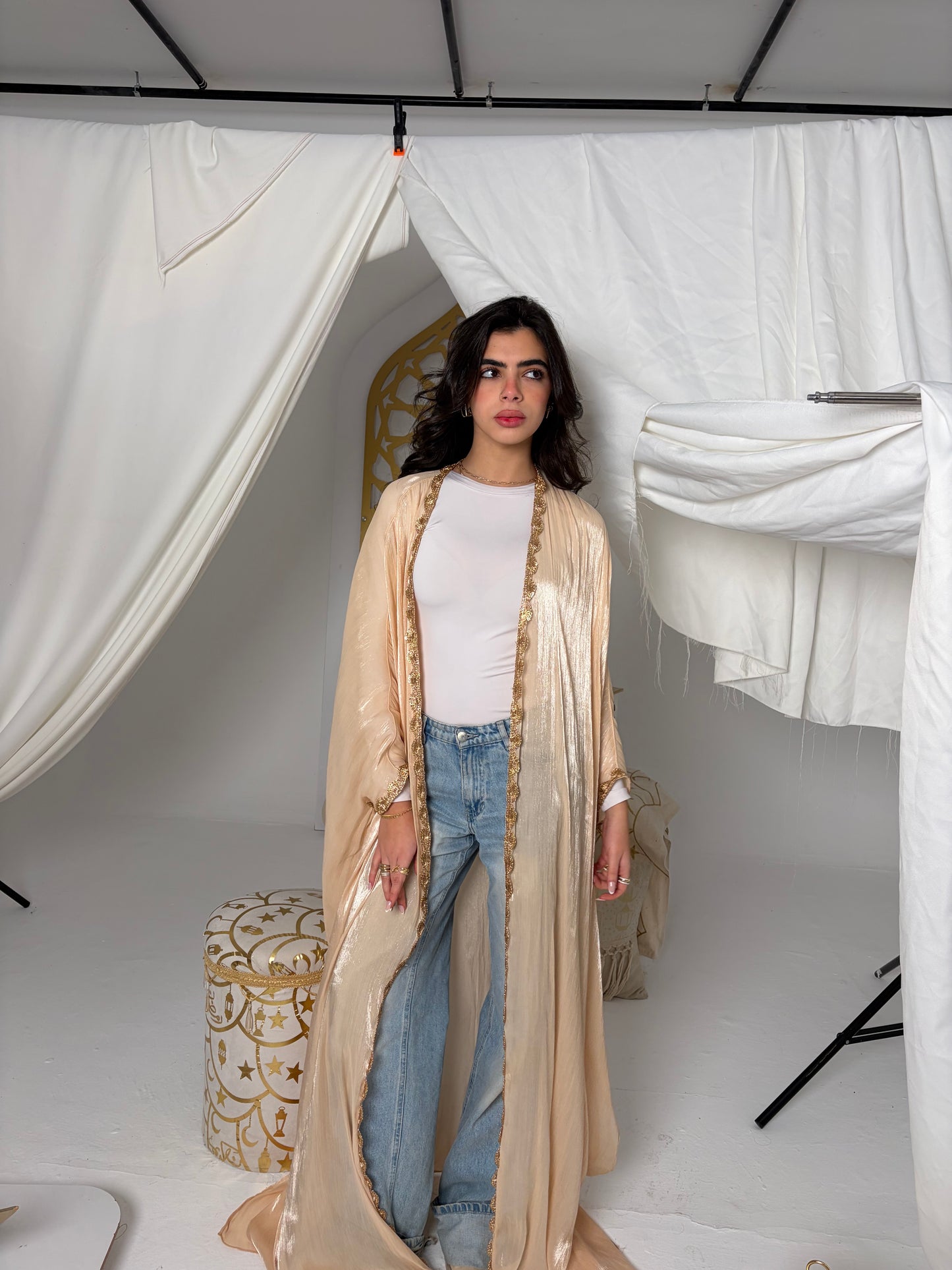 Noor Champagne Kaftan✨